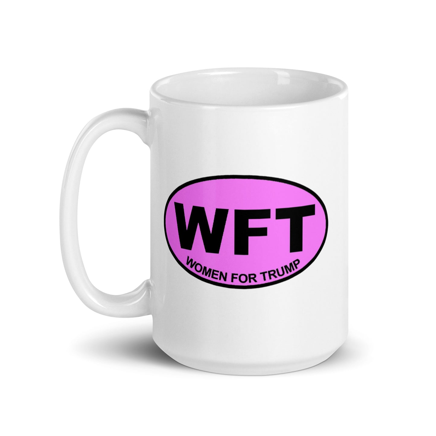 Women For Trump White Glossy Mug