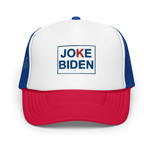 Joke Biden Foam Trucker Hat